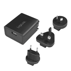 LogiLink USB csatlakozós utazó adapter 10.5W (PA0187) (PA0187)