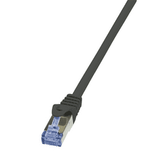 LogiLink Patch kábel PrimeLine Cat.7 S/FTP 5m fekete (CQ4073S) (CQ4073S)