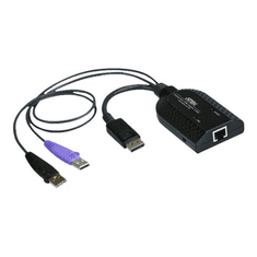 Aten KA7169 DisplayPort USB Virtual Media KVM Adapter Cable with Smart Card Reader (CPU Module) - KVM / audio / USB extender (KA7169)