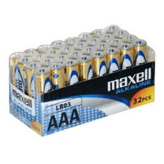 Maxell Alkáli AAA ceruza elem 32db (LR03) (4902580731298) (4902580731298)