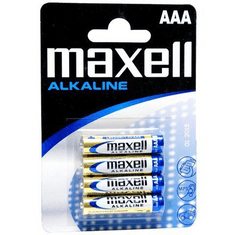 Maxell Alkáli AAA ceruza elem (4db / csomag) (LR03) (LR03)