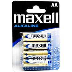Maxell 1.5V Super Alkáli AA ceruza elem (4db / csomag) (LR6) (MXL 774409.04.EU)