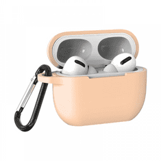 Cellect Airpods Pro szilikon tok 2.5mm rosegold (AIRPODSP-CASE2.5-RG) (AIRPODSP-CASE2.5-RG)