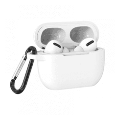 Cellect Airpods Pro szilikon tok 2.5mm fehér (AIRPODSP-CASE2.5-W) (AIRPODSP-CASE2.5-W)