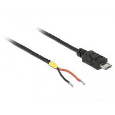 DELOCK USB Micro-B > 2 db nyitott vezeték 15 cm Raspberry Pi (85306) (del85306)