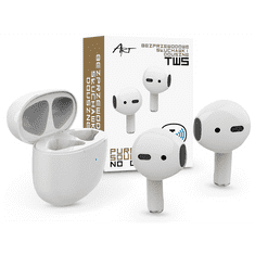 ART Bluetooth sztereó TWS headset v5.0 + töltőtok - Pure AP-TW-B1 Wireless Headset - fehér (PT-6381)