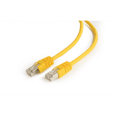 Gembird CAT6 F-UTP Patch kábel 0,25m sárga (PP6-0.25M/Y) (PP6-0.25M/Y)
