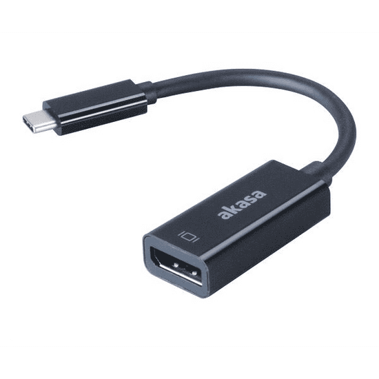 Akasa USB Type-C -> DisplayPort adapter (AK-CBCA05-15BK) (AK-CBCA05-15BK)