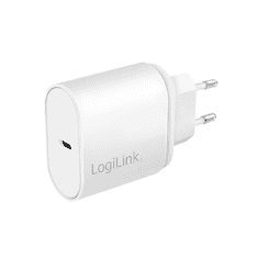LogiLink PA0261 1xUSB-C (PD) 20W hálózati töltő fehér (PA0261)