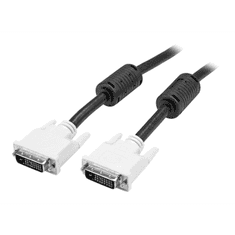 Startech StarTech.com 2m DVI-D Dual Link Cable - Male to Male DVI-D Digital Video Monitor Cable - 25 pin DVI-D Cable M/M Black 2 Meter - 2560x1600 (DVIDDMM2M) - DVI cable - 2 m (DVIDDMM2M)
