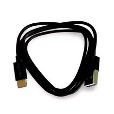 Blackbird Type-C USB Adatkábel 1m, Fekete, Gyári kivitel, (BH996 BLACK) (BH996 BLACK)