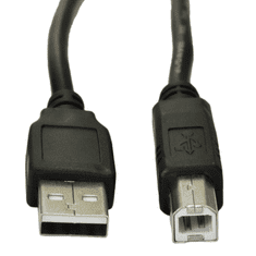 Akyga kábel USB Összekötő A-B 2.0, 3m, Male/Male (AK-USB-12)