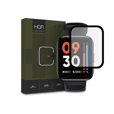 Hofi Hybrid Pro+ Glass üveg képernyővédő fólia - Realme Watch 3 - black (FN0437)