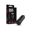 szivargyújtós töltő adapter USB + Type-C bemenettel - 20W - MXCC-04 PD3.0 + QC3.0 Car Charger - fekete (TF-0166)