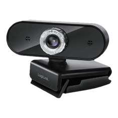 LogiLink Pro full HD USB webcam with microphone - web camera (UA0371)