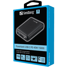 Sandberg 420-66 USB-C PD 45W Power Bank 15000mAh (420-66)