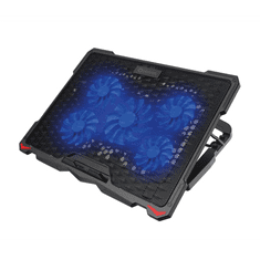 Notebook hűtőpad 17.3" fekete (PLCP5FB) (PLCP5FB)
