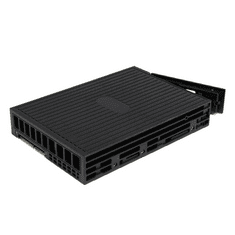 Startech StarTech.com 2.5in SATA/SAS SSD/HDD to 3.5in SATA Hard Drive Converter - Storage bay adapter - 3.5" to 2.5" - black - 25SATSAS35 - storage bay adapter (25SATSAS35)