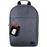 Canyon BP-4 Backpack for 15.6'' laptop, material 300D polyeste, Blue, 450*285*85mm,0.5kg,capacity 12L (CNE-CBP5DB4)