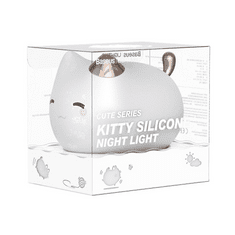 BASEUS Cute Series cica alakú éjjeli lámpa, fehér (DGAM-A02) (DGAM-A02)