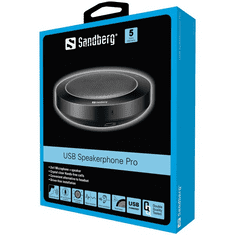 Sandberg USB Speakerphone Pro, Fekete (126-17)