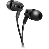 Canyon SEP-4 Stereo earphone with microphone, 1.2m flat cable, Black, 22*12*12mm, 0.013kg (CNS-CEP4B)