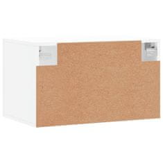 Vidaxl fehér szerelt fa faliszekrény 60 x 36,5 x 35 cm 830020