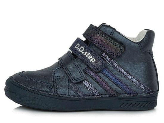 D-D-step  magasított szárú bőr cipő
