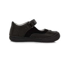 D-D-step fekete csinos bőr cipő 37