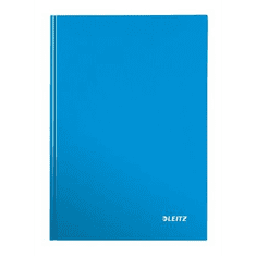 LEITZ "WOW" beírókönyv A4, kockás, kék (E46261036) (E46261036)