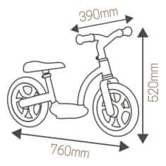 Comfort lábbal hajtható kerékpár, állvány