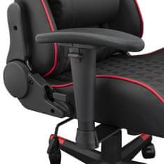 White Shark  RCER-TWO gamer szék, fekete/piros