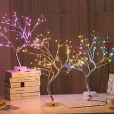 HOME & MARKER® Fa alakú lámpa, bonsai forma, USB vagy elem- BLISSTREE
