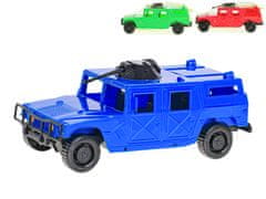 Autó terepjáró 23 cm - vegyes színek (kék, piros, zöld)