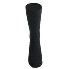 Styx 10PACK fekete bambusz hosszú zokni (10HB960) - méret L