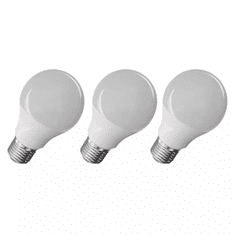 EMOS LED fényforrás matt E27 9W természetes fehér (3db/csomag) (ZQ5140.3)