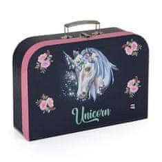 Unicorn Oxy laminált bőrönd 34 cm - Egyszarvú 1