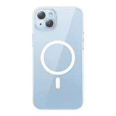 BASEUS iPhone 14 Plus mágneses tok átlátszó (P60157201203-02) (P60157201203-02)