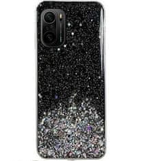 WOZINSKY Wozinsky Star Glitter szilikon tok Xiaomi Mi 11 telefohoz KP8819 fekete