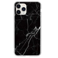 WOZINSKY Wozinsky Marble szilikon tok Apple iPhone 13 Pro telefonhoz KP10041 fekete