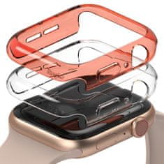 RINGKE Ringke Slim Watch Case 2x védőtok Apple Watch 4 40mm/Watch 5 40mm/Watch 6 40mm/Watch SE órához KP14176 narancssárga