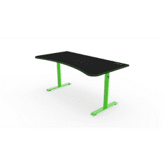 Arozzi Arena gamer asztal fekete-zöld (ARENA-GREEN) (ARENA-GREEN)