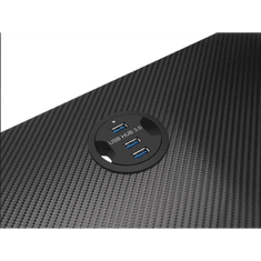 Natec Genesis Holm 300 RGB gaming asztal fekete (NDS-1550) (NDS-1550)