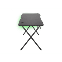 Natec Genesis Holm 200 RGB gaming asztal fekete (NDS-1606) (NDS-1606)