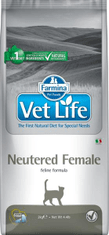 Vet Life Natural Feline Dry ivartalanított nőstény 2 kg