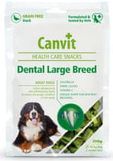 Canvit SNACKS Dog Dental nagytestű kutyáknak 250 g