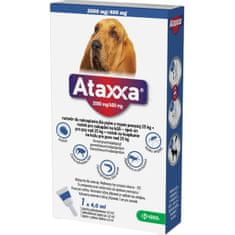 Ataxxa kutyáknak XL 1x2000mg/400mg sötétkék szol 1 x 4,0 ml (25kg felett)
