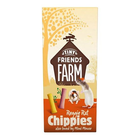 Supreme Tiny FARM Snack Patkány Chippies - patkány 120 g