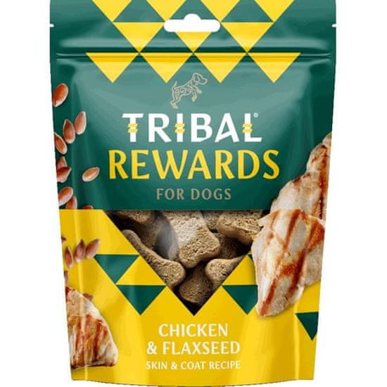 Tribal Rewards Snack csirke és lenmag 125 g