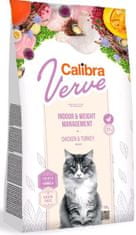 Calibra Cat Verve Grain Free Indoor&Weight Csirke 750 g